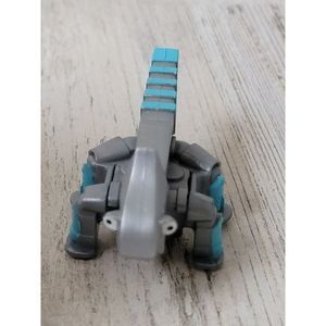 Lizard robot blue stripped Mattel rollerball 2015 toy figure